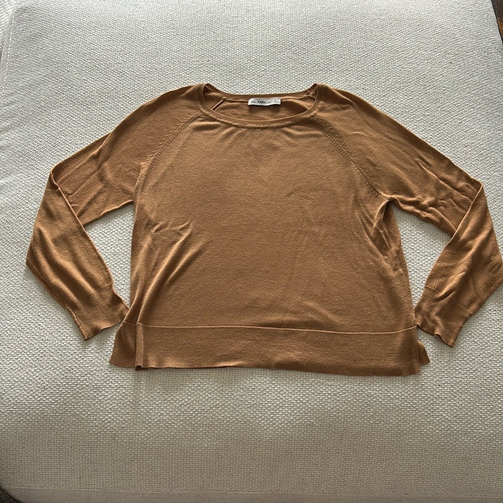 Zara | Women's Tan Sweater